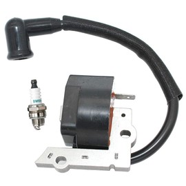 Ignition Coil Module With Spark Plug BM6A For Husqvarna Mondo Mondo Max 18H 21LCN Line Trimmer Hedge Trimmer Trimmer 530039163 530052266