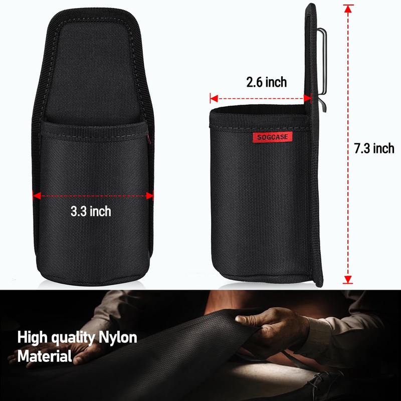 SOGCASE Beer Holster, Water Bottles Drink Belt Holder for Outdoor