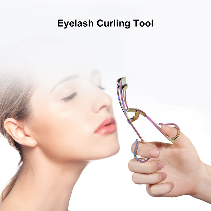 Eyelash Curler Set Humanized Design Colorful Durable Eyelash Curling Tools