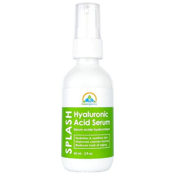 Hyaluronic Acid Serum for Skin - Hydrating Face Serum with Vitamin C & Vitamin E | Best Hyaluronic Acid for Your Face | Paraben-Free, For Normal to Dry Skin (2fl.oz/60ml)