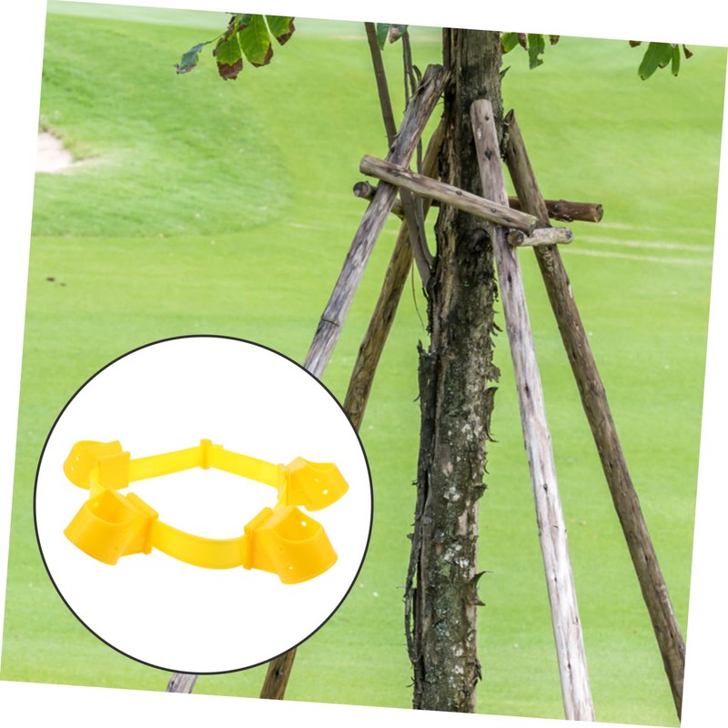 IWOWHERO 4Pcs Tree Support Bracket Straps for Stabilizing Trees Wind