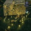 ANGMLN Solar Firefly Lights, 30 LED Solar Fireflies Lightning Bugs