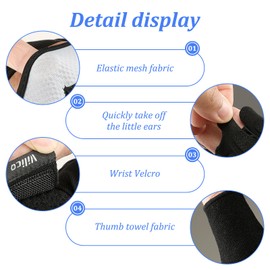 DEARBAG Fitness Gloves, Non-Slip Training Gloves, Women's Breathable Gloves, Palm Protection, Microfibre Fabric, Stretch Mesh, Suitable for Cycling, Fitness, Training, Weightlifting