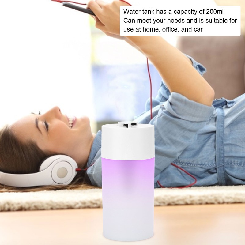 USB Humidifier Air Humidifier High Capacity Office Noiseless Essential Oil