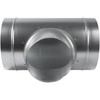 8'' Inch Duct T-Joint Splitter to 6" Inch 90° Degree
