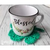 Unbranded Crochet clover coaster PATTERN ONLY St. Patrick's Day 4-leaf