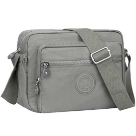 NEWIROVE Crossbody Bag Women's Shoulder Bag Women's Sporty Shoulder Bag Women's Medium Nylon Shoulder Bag Women's Cross Bag Women's Wide Strap Gift for Women Shopping, Travel, School