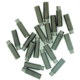 M4 (4mm x 6mm) Hex Socket Grub Screw (Dog Point) - Stainless Steel (A2) (Pack of 20)