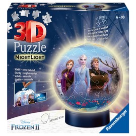Ravensburger 3D Puzzle Night Light 72 Pieces, multicoloured