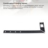 Multi Angle Measuring Ruler 40cm 16in 45 90 Degree Combination