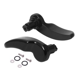 FTKDMT Black Saddlebag Latch Kit Saddlebag Lid Lifter Fit for Harley Touring Street Glide Electra Glide Road King Road Glide Ultra Limited FLHR FLHT FLHX FLHTK 2014-2024