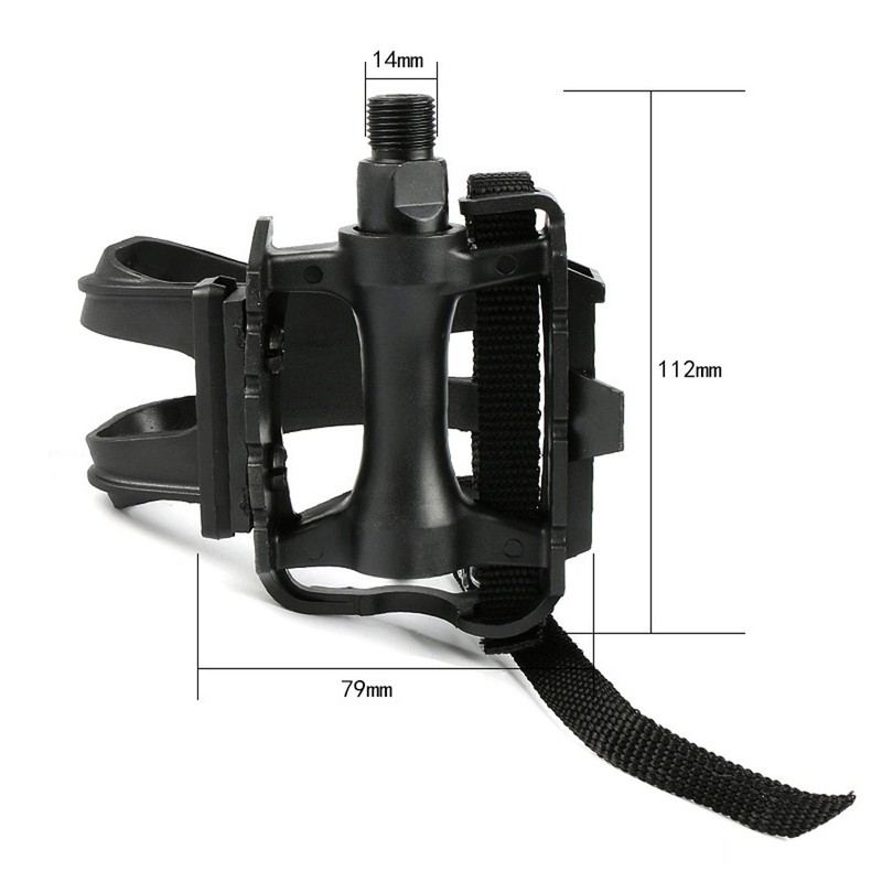 Bicycle NonSlip Pedal Straps Road Bike Pedals Bearing Pedal Binding