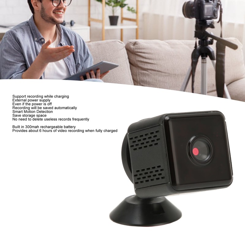 Mini Wireless Cameras Magnetic Long Standby HD Small Nanny Cam