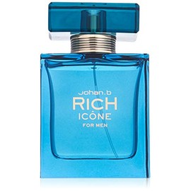Johan B. Rich Icone for Men Eau De Toilette Spray, 3 Ounce