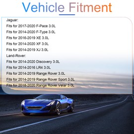 INGKAN AJ126 306PS Engine Cylinder Head Gasket Set Fits for Jaguar F-Pace 17-20/ XE 16-19/ XJ 14-19, 14-19 Land-Rover Discovery/Range Rover 3.0L V6 Replace OE AJ126 306PS