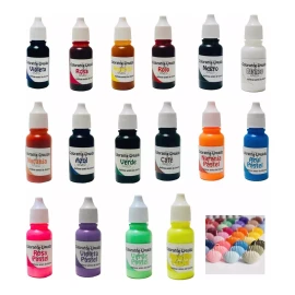La Brujita Wax 6 Colorantes Líquidos Para Velas Concentrado. 15 Ml A Elegir