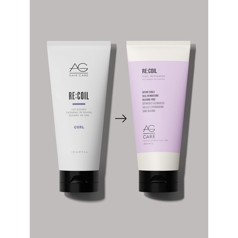 AG Care Re:Coil Curl Activator Curl Cream with Keratin Amino