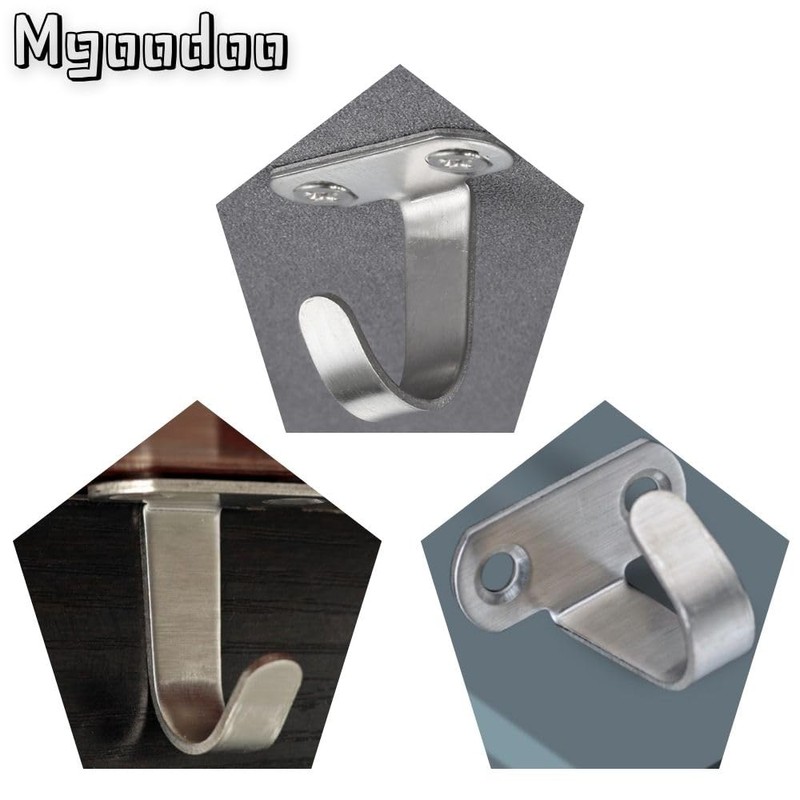 Mgoodoo Screw Hook, Ceiling Hook, Hanging, Stainless Steel Hook, Hanging