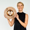 speecheese Coffee Time Coffee Wall Clock with Coffee Cup Decoration