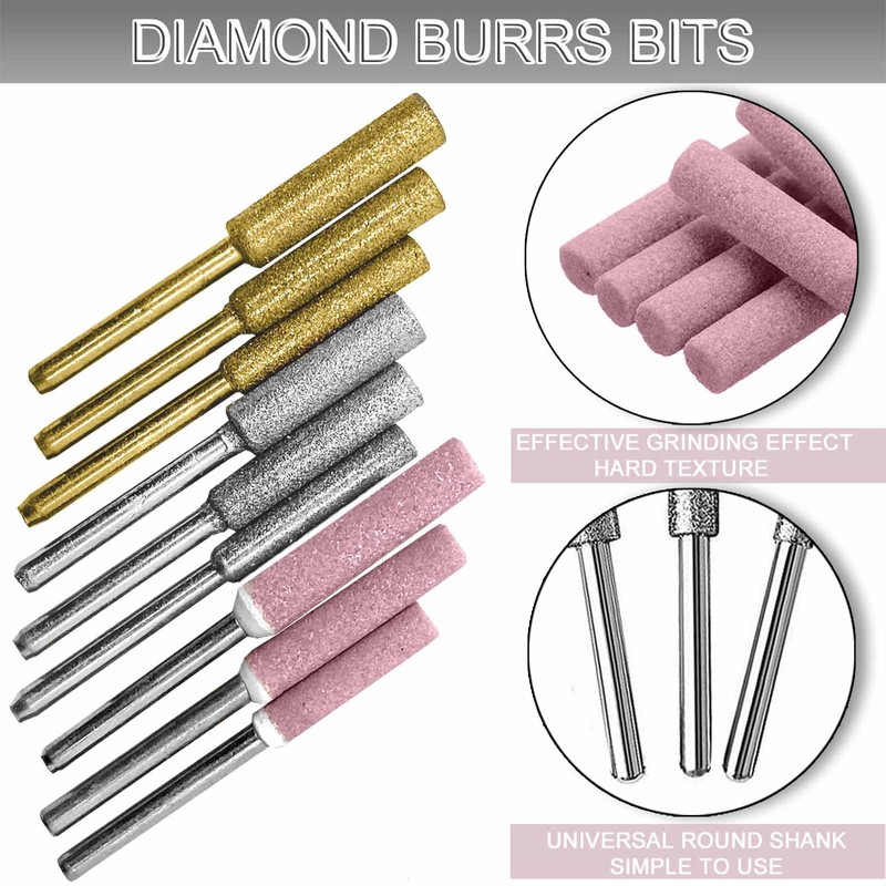 JONMON Chainsaw Sharpening Attachment Kit - 20Pcs Chain Saw Sharpener