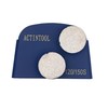 ACTINTOOL Diamond Two 12.5mm Thick Button Segment Metal Bond Segment