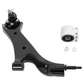 ALMULOO Front Right Lower Control Arm Compatible with 2010-2017 Chevy Equinox GMC Terrain Replacement for 20945780 Steel Electrophoresis PowderCoated Black Passenger Side