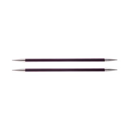 KNIT PRO Zing: Double Ended Knitting Pins: 15cm x 6.00mm, 6mm