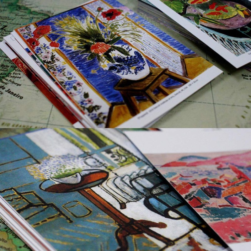 HOSTEESSCHOICE Beautiful Art Postcards set of 30 Henri Matisse Post