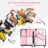 DAHAN 8PCS Organizadores de Viaje para Maletas, Bolsas de Equipaje