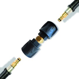 2x Quick Release for Gun & Pressure Washer for Kärcher Quick Connect with Double-Sided M22 AG Adapter