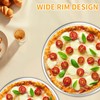 WEELOO Pizza Mesh Oven Non-Stick Pizza Tray 3pcs, 12 Inch