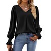 Funlingo 2025 Long Sleeve Shirts for Women Dressy Causal Clothes