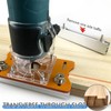 Wood Router Slotting Bracket 5 To 56mm Adjustable Base Trimmer