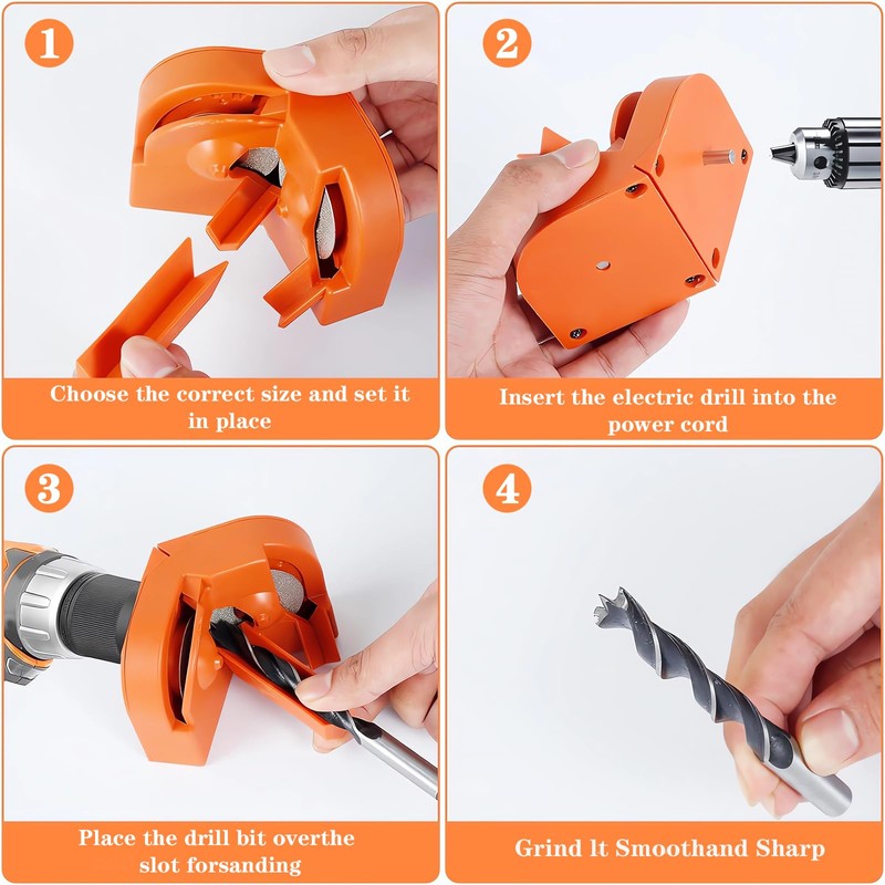 Drill Bit Sharpener, All Bits Mill Drill Machine Blade Sharpening