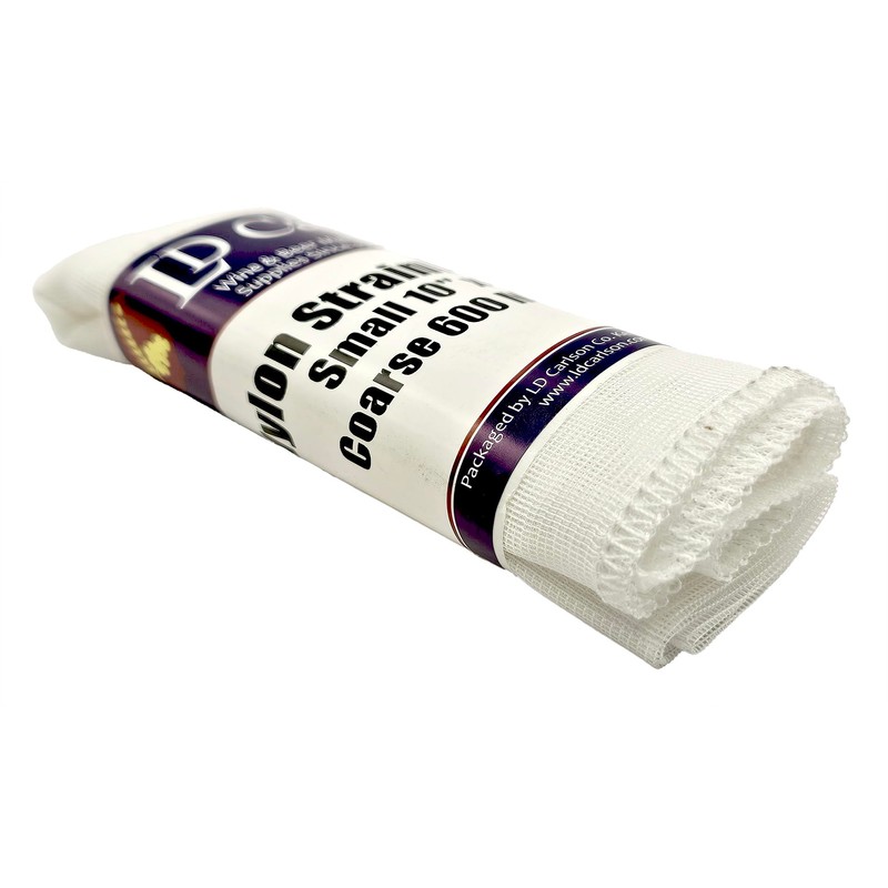 Nylon Straining Bag- 10" x 23"- Coarse Mesh by Home