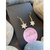 Star Dangle And Drop Earrings, North Star Earrings, Celestial Earrings,