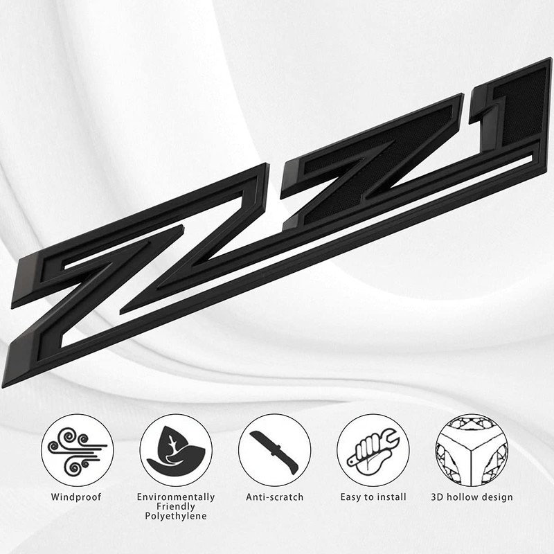 1x New Z71 Emblems Replacement for 2019-2021 Silverado 1500 2500