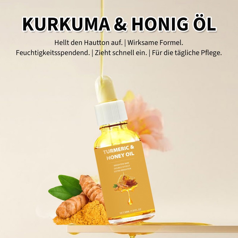 Soleneva Turmeric and Honey Body Essential Oil