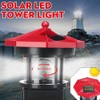 Solar Lighthouse Light, Waterproof Solar Lighthouse Outdoor Solar Led Lamp