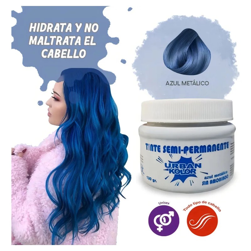 Tintura semipermanente Kolor Shot Profesional cobre coral neon SIN AMONIACO