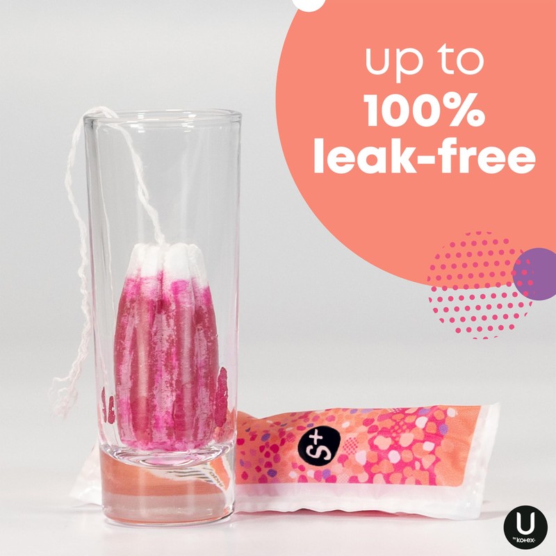 U by Kotex Tampons, Click Compact, Super Plus Absorbency, Unscented,