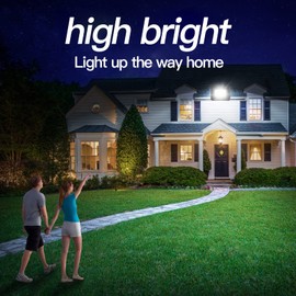 Mille Lucciole LED Spotlight 20 W, LED Spotlight Outdoor 2000 lm, LED Headlight 24 LED IP65 Waterproof, LED Outdoor Spotlight 6500 K Cool White, LED Headlight 230 V for Garage, Garden, Pack of 2,