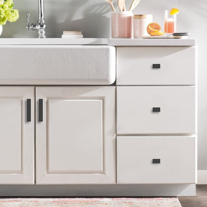 AOOTOCH 20 Pack 3 Inch Kitchen Cabinet Handles Matte Black