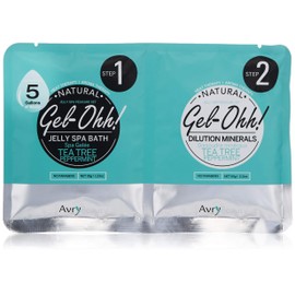 AvryBeauty Gel-Ohh Jelly Spa - Tea Tree & Peppermint,2 Count(Pack of 1)