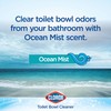 Clorox Toilet Bowl Cleaner, Clinging Bleach Gel, Ocean Mist -