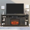 Innoflame 23" Electric Fireplace Insert, Electric Fireplace Heater with Remote/Timer,