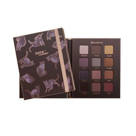 Neve Cosmetics ArtDiary Palette, 12 Eyeshadows to Explore the Nuances of Cat Beauty | Feline Dreams Palette