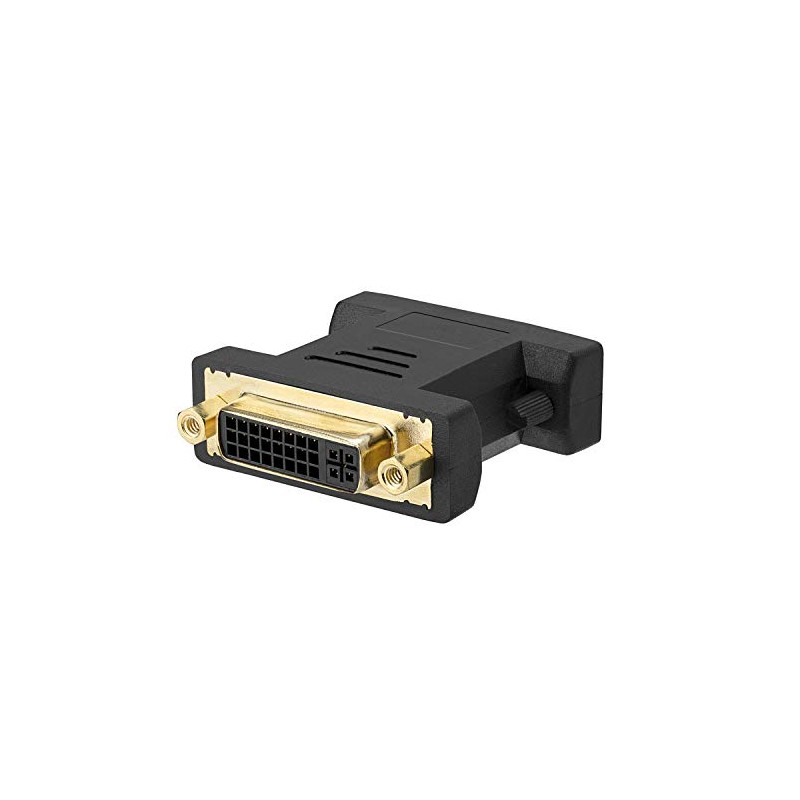 Cmple - DVI-A Female to HD15 (VGA) Male Adapter Gold