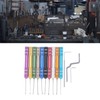 10PCS Tap Extractors with 3 Auxiliary Wrench Stainless Steel Stripped