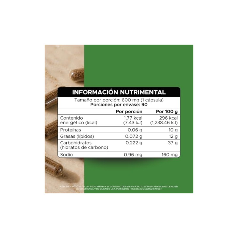 PACALLI Comino Negro 90 Cápsulas 600mg - Nigella Sativa